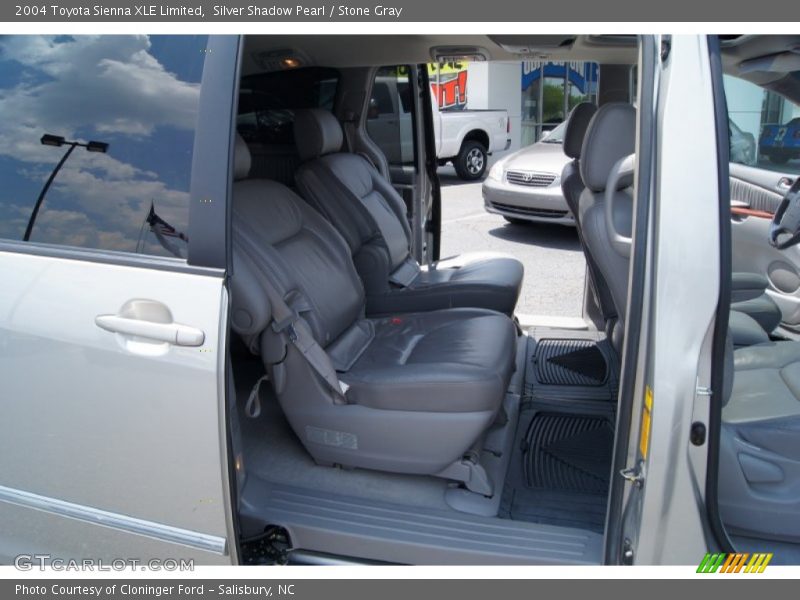 Silver Shadow Pearl / Stone Gray 2004 Toyota Sienna XLE Limited