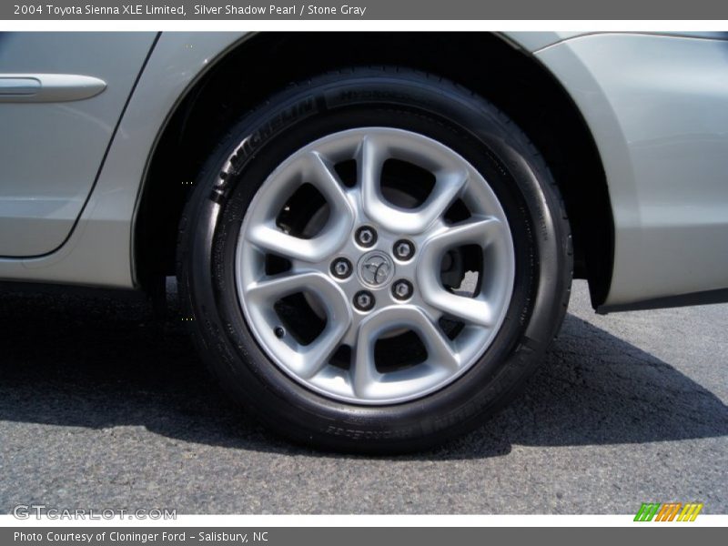 Silver Shadow Pearl / Stone Gray 2004 Toyota Sienna XLE Limited