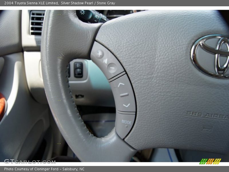 Silver Shadow Pearl / Stone Gray 2004 Toyota Sienna XLE Limited