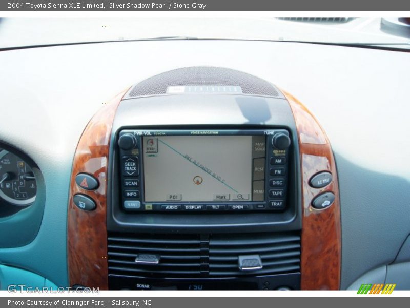 Silver Shadow Pearl / Stone Gray 2004 Toyota Sienna XLE Limited