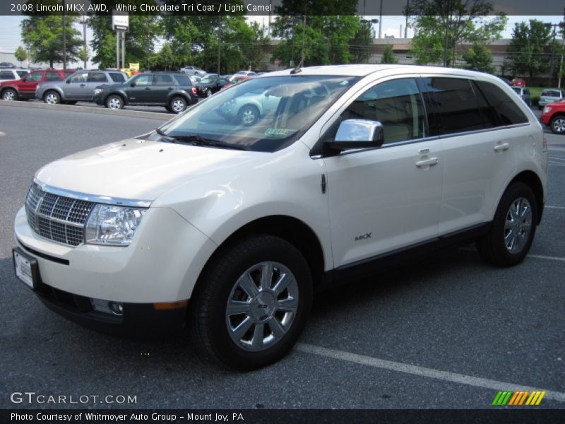 White Chocolate Tri Coat / Light Camel 2008 Lincoln MKX AWD