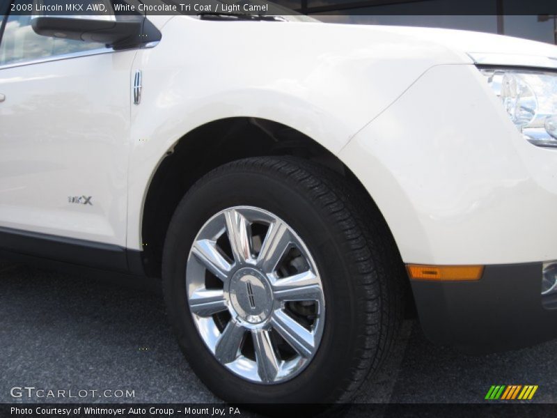 White Chocolate Tri Coat / Light Camel 2008 Lincoln MKX AWD