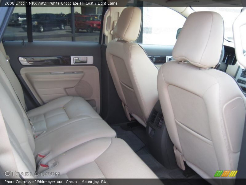 White Chocolate Tri Coat / Light Camel 2008 Lincoln MKX AWD