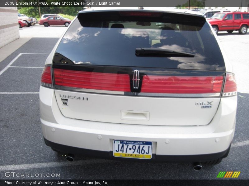 White Chocolate Tri Coat / Light Camel 2008 Lincoln MKX AWD