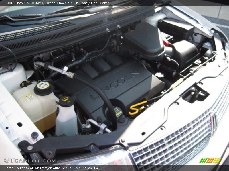 White Chocolate Tri Coat / Light Camel 2008 Lincoln MKX AWD