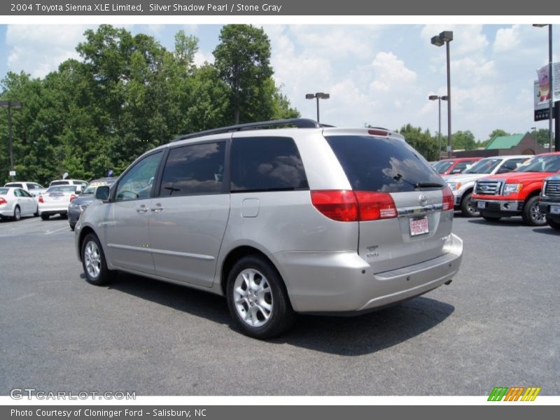 Silver Shadow Pearl / Stone Gray 2004 Toyota Sienna XLE Limited