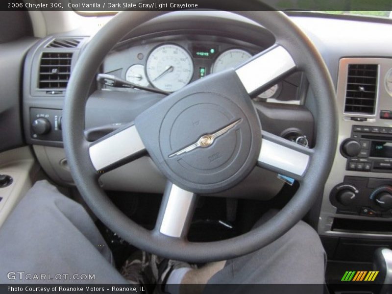 Cool Vanilla / Dark Slate Gray/Light Graystone 2006 Chrysler 300