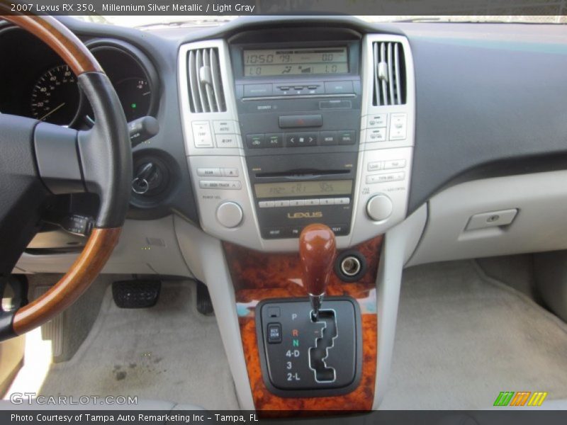 Millennium Silver Metallic / Light Gray 2007 Lexus RX 350