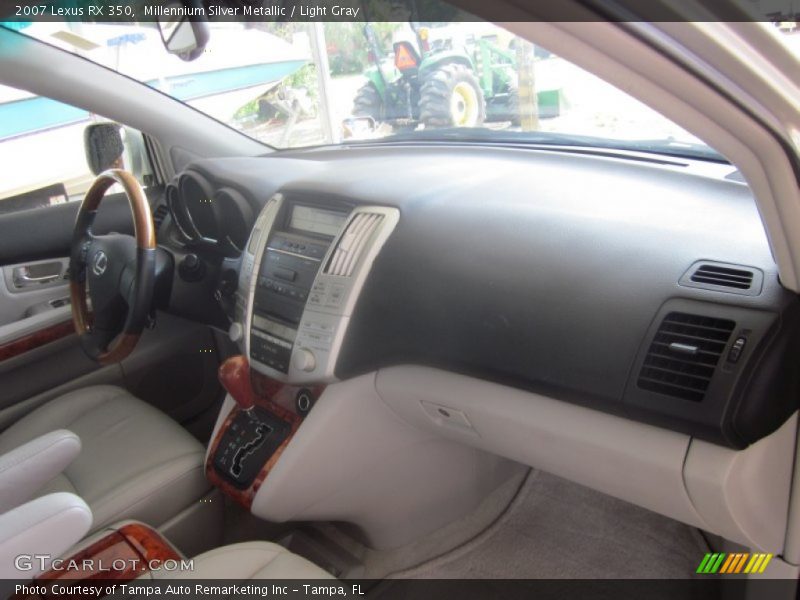 Millennium Silver Metallic / Light Gray 2007 Lexus RX 350
