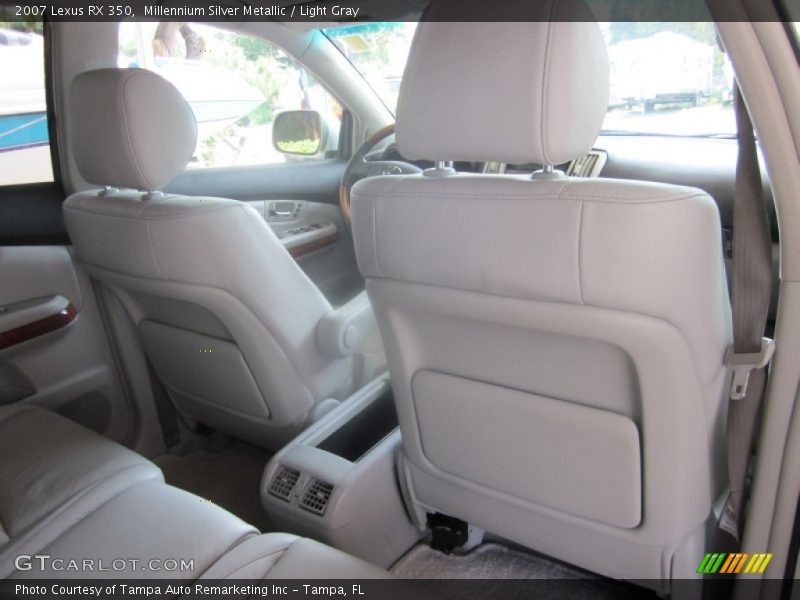 Millennium Silver Metallic / Light Gray 2007 Lexus RX 350