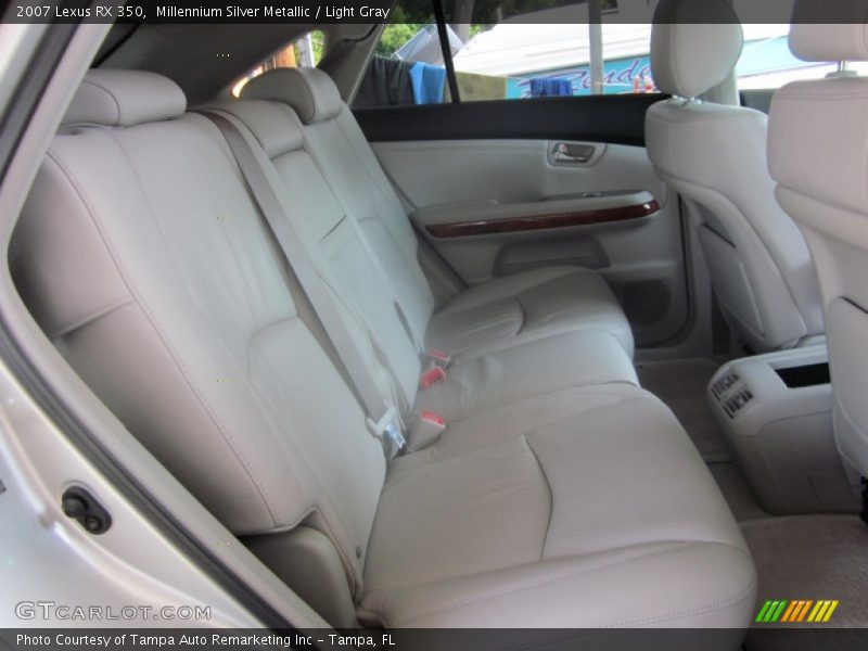 Millennium Silver Metallic / Light Gray 2007 Lexus RX 350