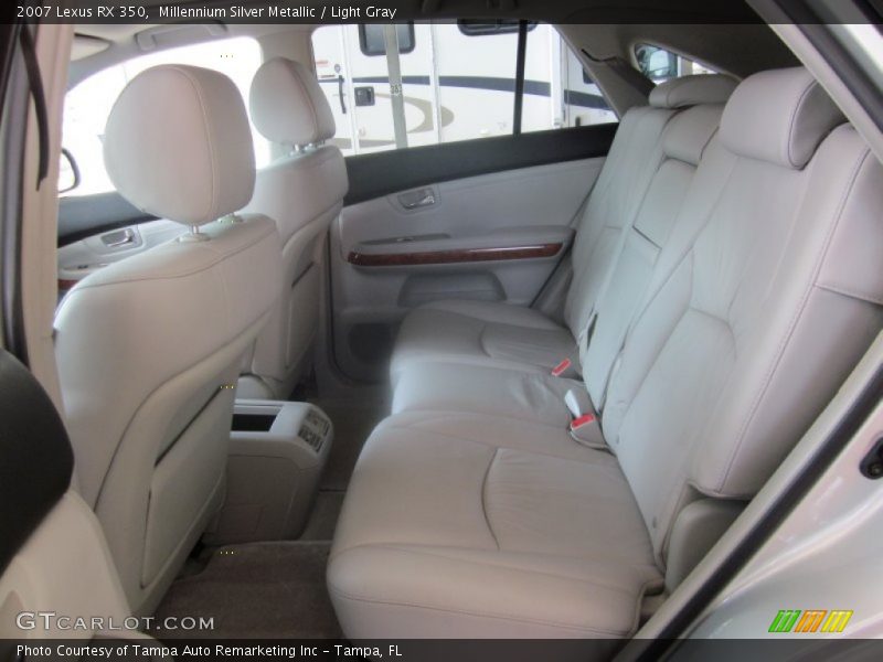 Millennium Silver Metallic / Light Gray 2007 Lexus RX 350