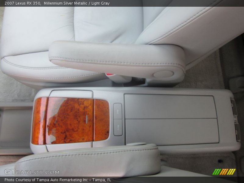 Millennium Silver Metallic / Light Gray 2007 Lexus RX 350