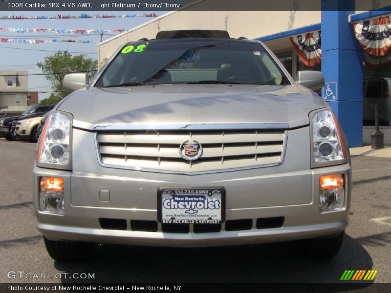 Light Platinum / Ebony/Ebony 2008 Cadillac SRX 4 V6 AWD