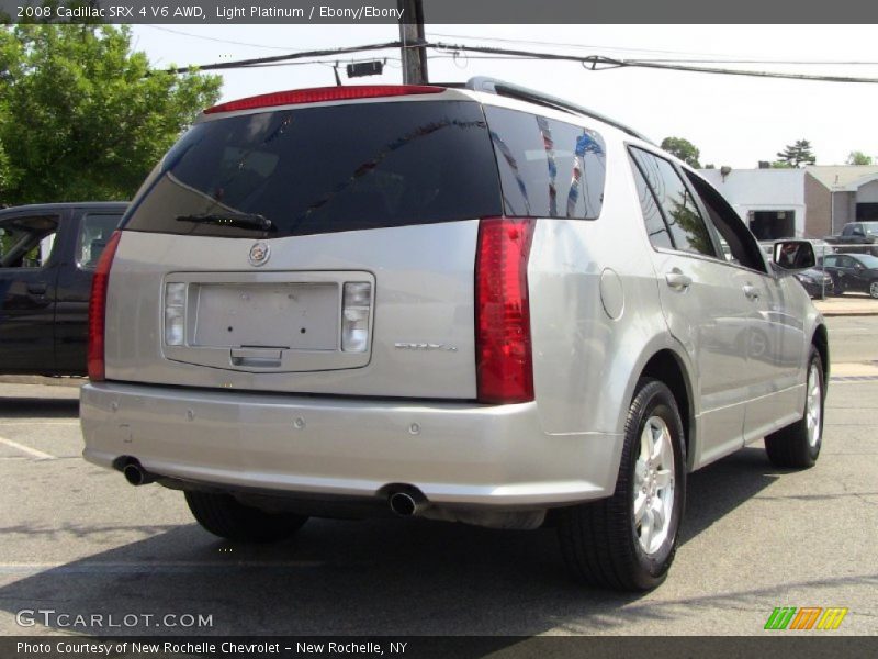 Light Platinum / Ebony/Ebony 2008 Cadillac SRX 4 V6 AWD