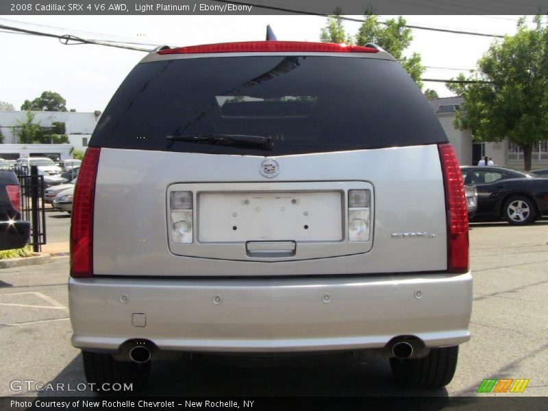 Light Platinum / Ebony/Ebony 2008 Cadillac SRX 4 V6 AWD