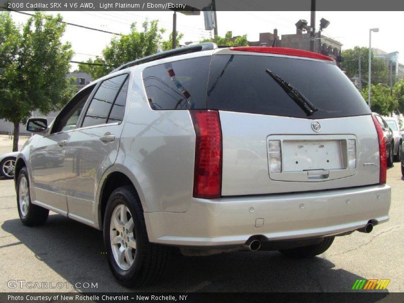 Light Platinum / Ebony/Ebony 2008 Cadillac SRX 4 V6 AWD