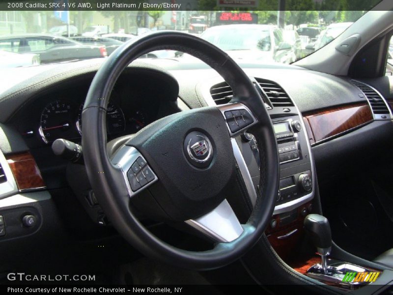 Light Platinum / Ebony/Ebony 2008 Cadillac SRX 4 V6 AWD