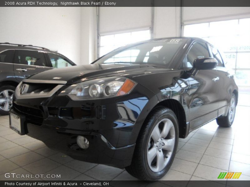 Nighthawk Black Pearl / Ebony 2008 Acura RDX Technology