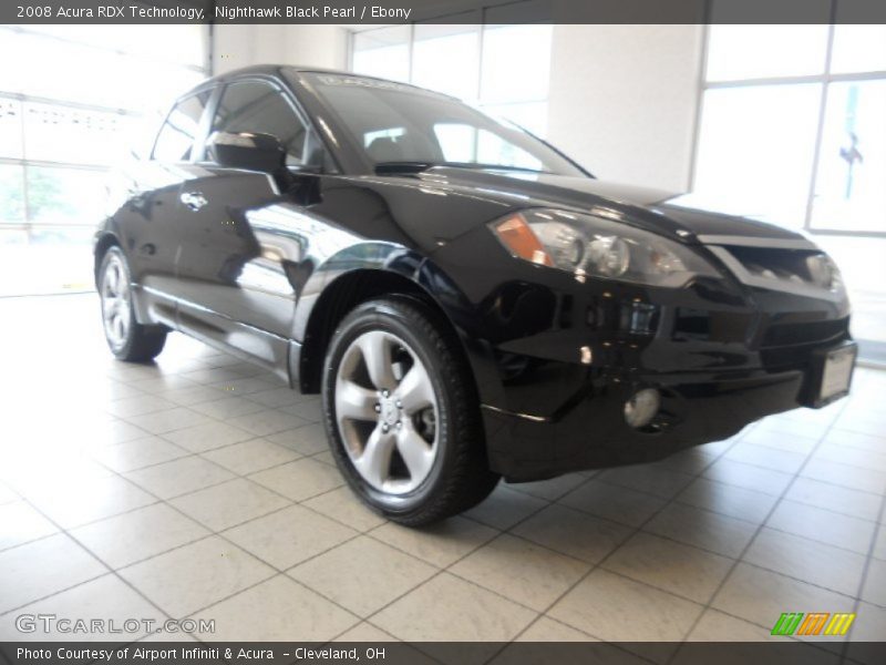 Nighthawk Black Pearl / Ebony 2008 Acura RDX Technology
