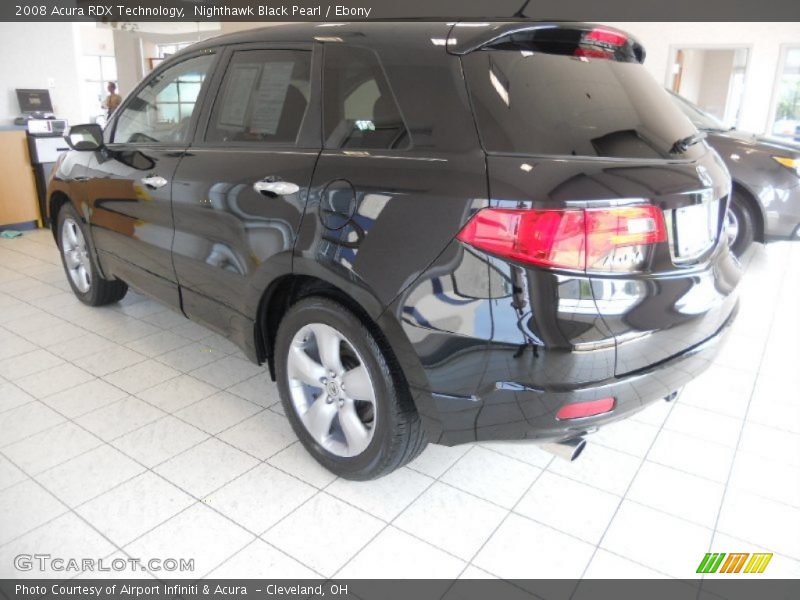Nighthawk Black Pearl / Ebony 2008 Acura RDX Technology