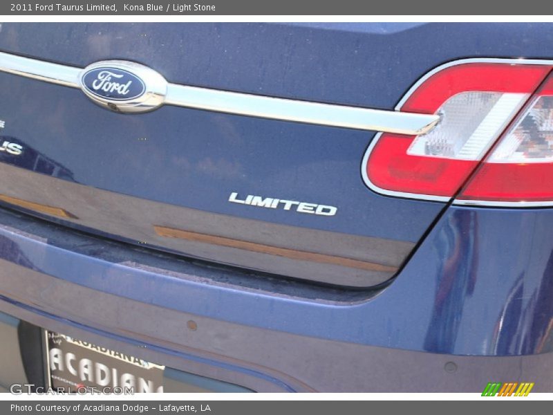 Kona Blue / Light Stone 2011 Ford Taurus Limited
