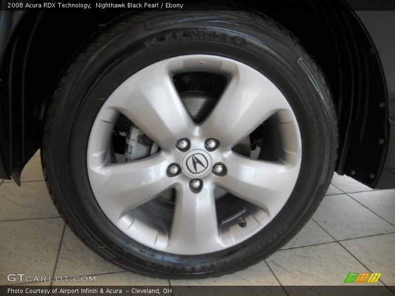 Nighthawk Black Pearl / Ebony 2008 Acura RDX Technology