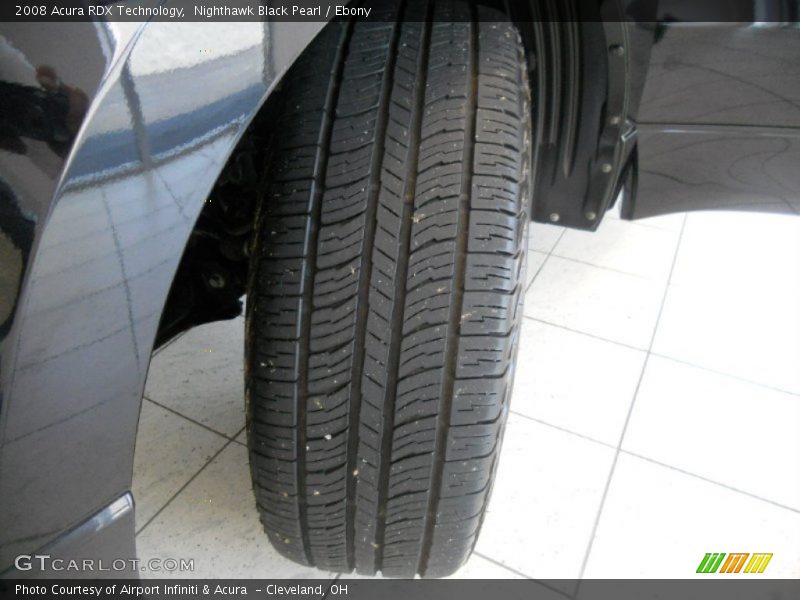Nighthawk Black Pearl / Ebony 2008 Acura RDX Technology