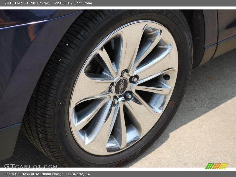 Kona Blue / Light Stone 2011 Ford Taurus Limited