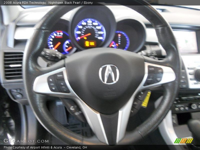 Nighthawk Black Pearl / Ebony 2008 Acura RDX Technology