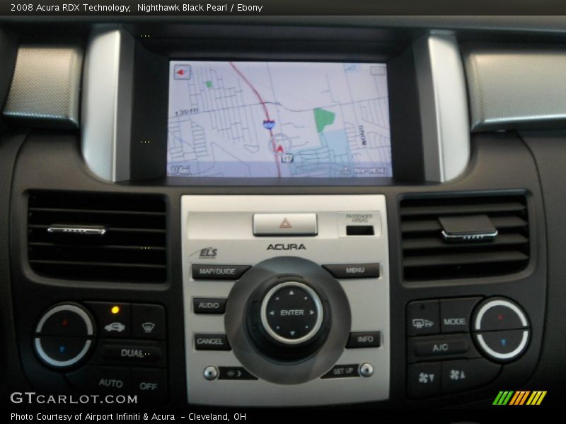Nighthawk Black Pearl / Ebony 2008 Acura RDX Technology
