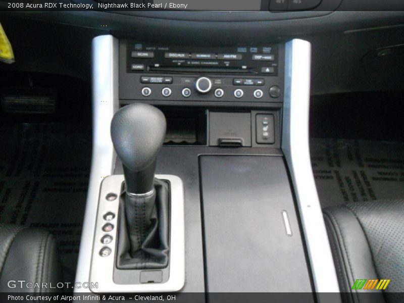 Nighthawk Black Pearl / Ebony 2008 Acura RDX Technology