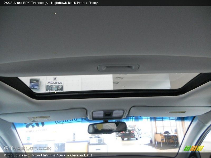 Nighthawk Black Pearl / Ebony 2008 Acura RDX Technology