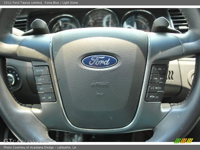 Kona Blue / Light Stone 2011 Ford Taurus Limited