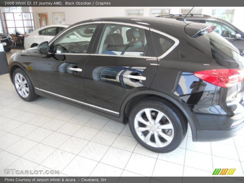 Black Obsidian / Graphite 2008 Infiniti EX 35 Journey AWD