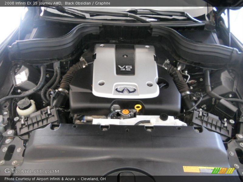Black Obsidian / Graphite 2008 Infiniti EX 35 Journey AWD