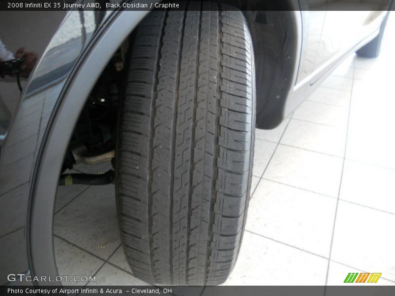 Black Obsidian / Graphite 2008 Infiniti EX 35 Journey AWD