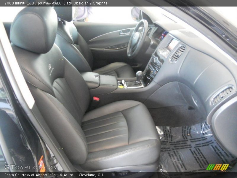 Black Obsidian / Graphite 2008 Infiniti EX 35 Journey AWD