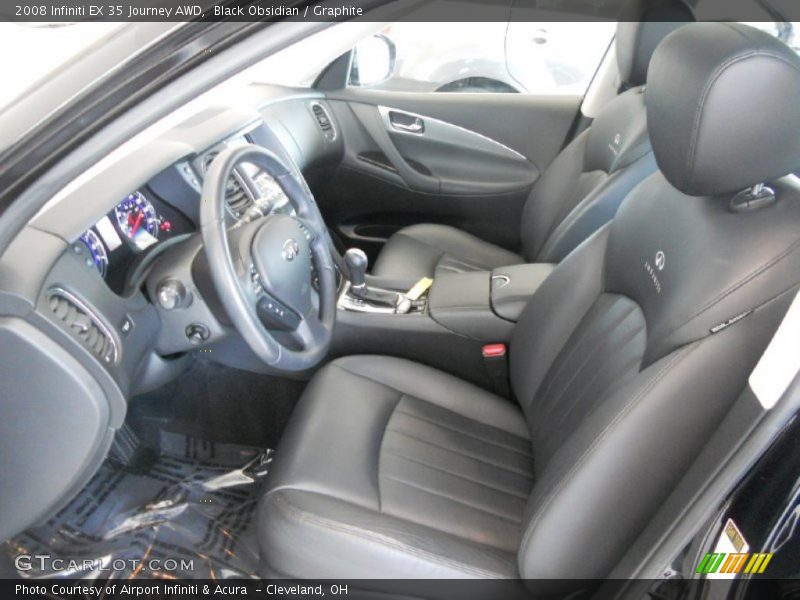 Black Obsidian / Graphite 2008 Infiniti EX 35 Journey AWD