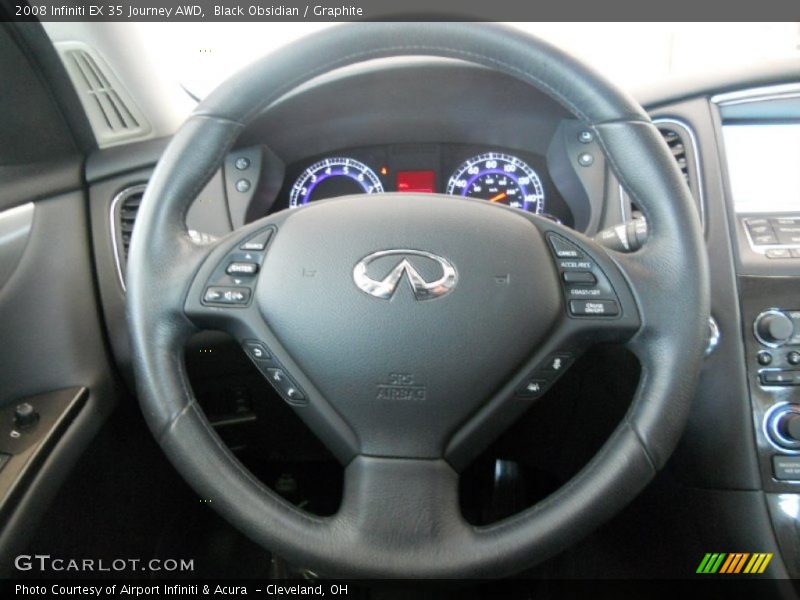 Black Obsidian / Graphite 2008 Infiniti EX 35 Journey AWD