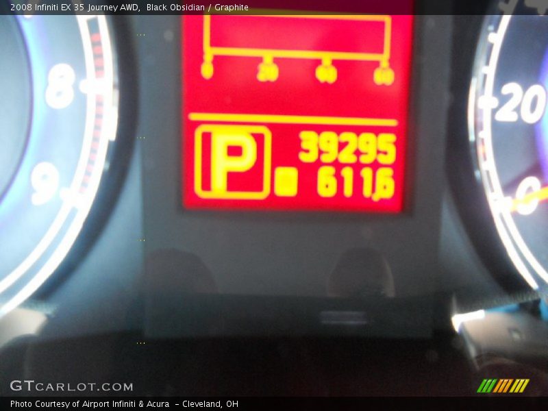 Black Obsidian / Graphite 2008 Infiniti EX 35 Journey AWD