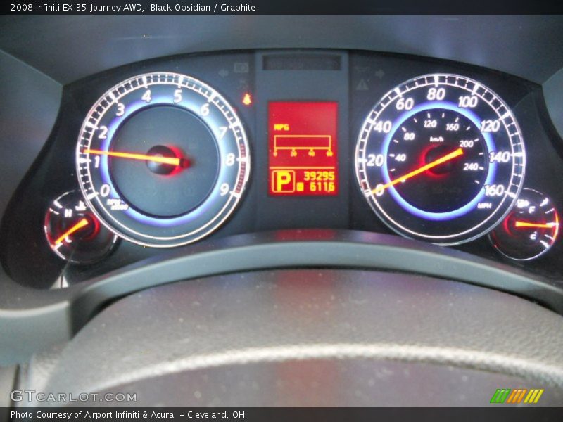 Black Obsidian / Graphite 2008 Infiniti EX 35 Journey AWD