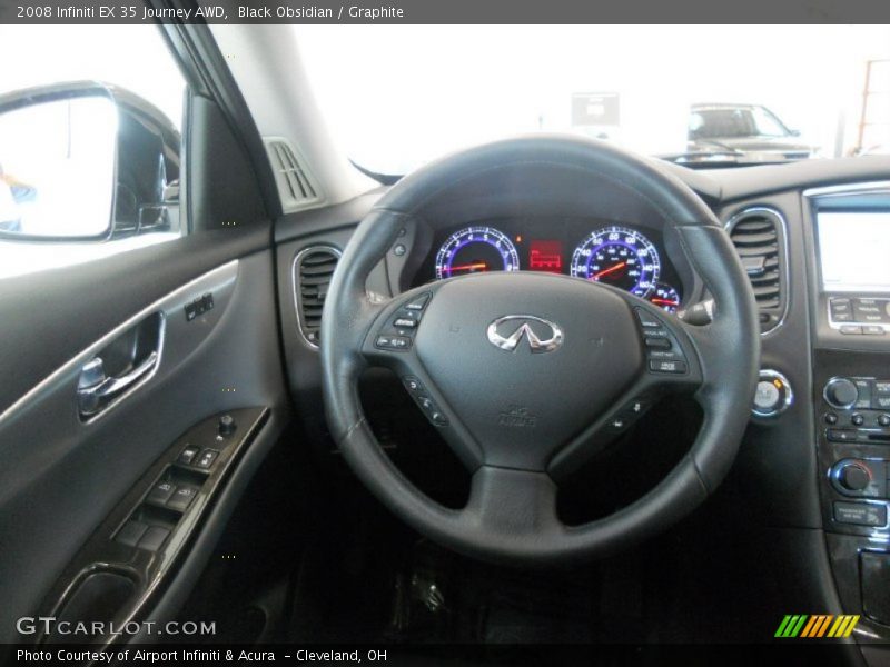 Black Obsidian / Graphite 2008 Infiniti EX 35 Journey AWD