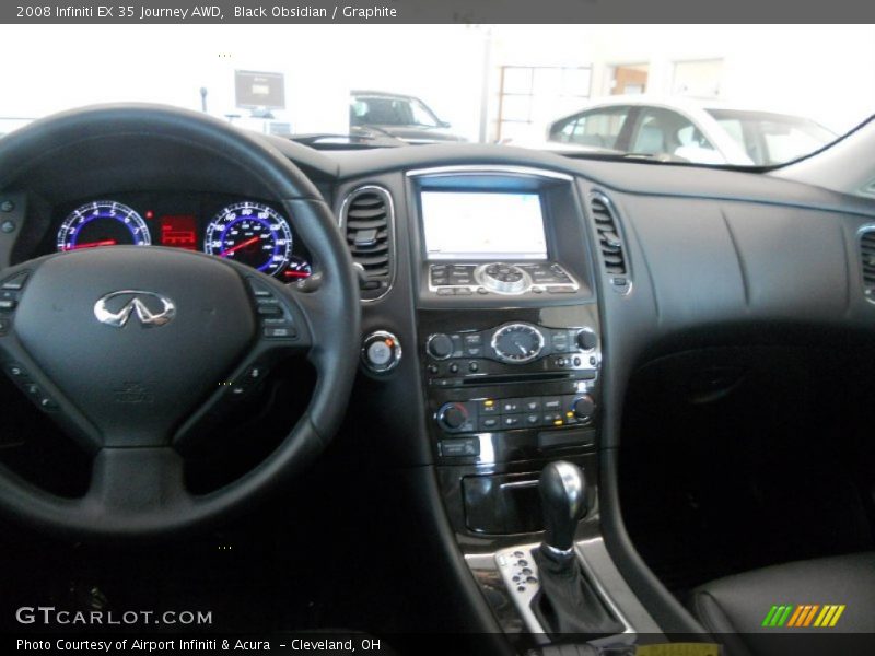Black Obsidian / Graphite 2008 Infiniti EX 35 Journey AWD