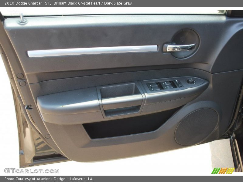 Brilliant Black Crystal Pearl / Dark Slate Gray 2010 Dodge Charger R/T