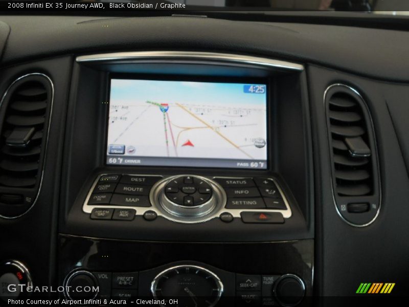Black Obsidian / Graphite 2008 Infiniti EX 35 Journey AWD