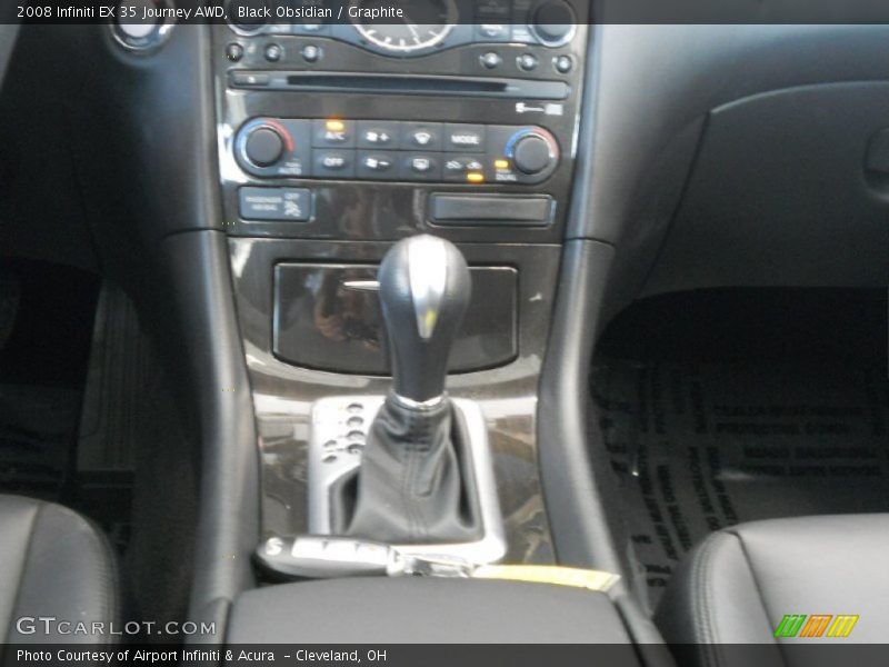 Black Obsidian / Graphite 2008 Infiniti EX 35 Journey AWD