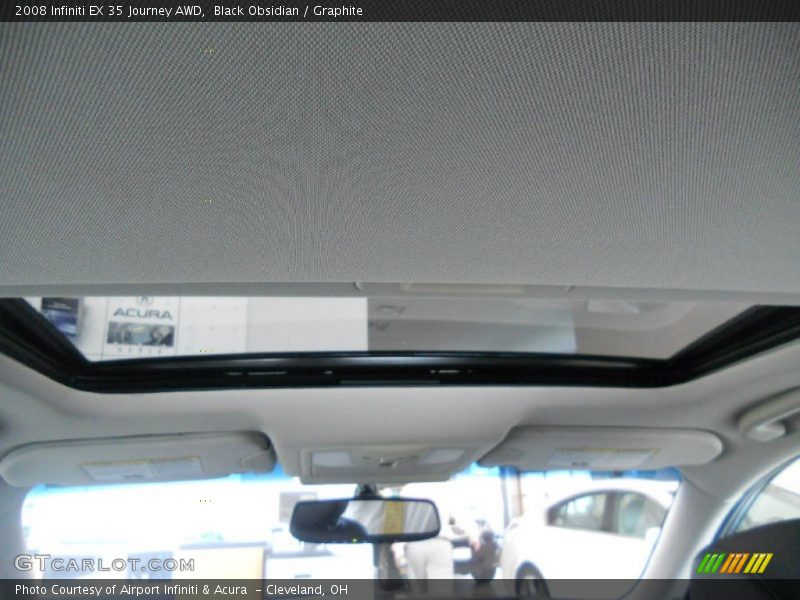 Black Obsidian / Graphite 2008 Infiniti EX 35 Journey AWD