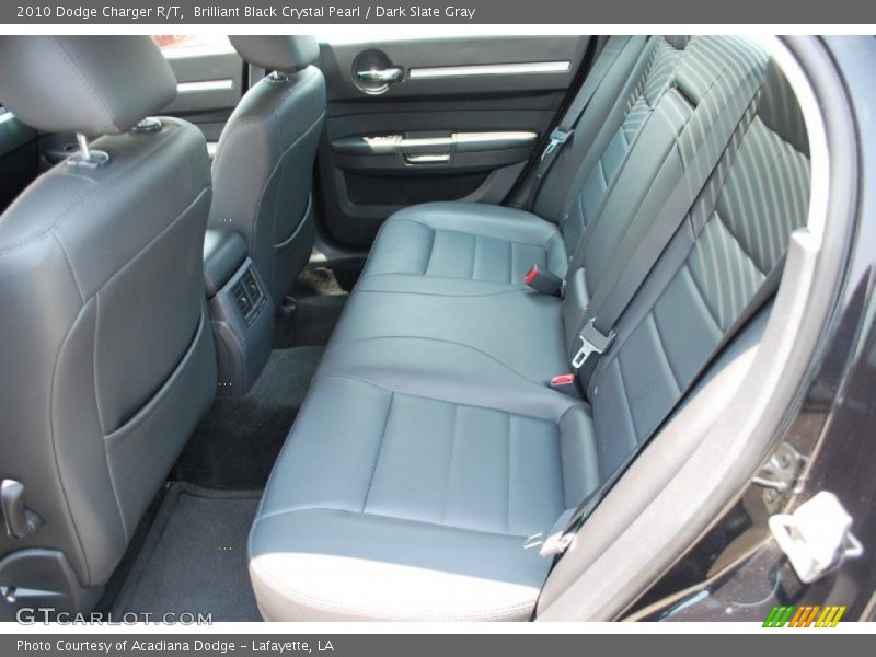 Brilliant Black Crystal Pearl / Dark Slate Gray 2010 Dodge Charger R/T