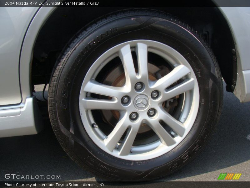 Sunlight Silver Metallic / Gray 2004 Mazda MPV LX